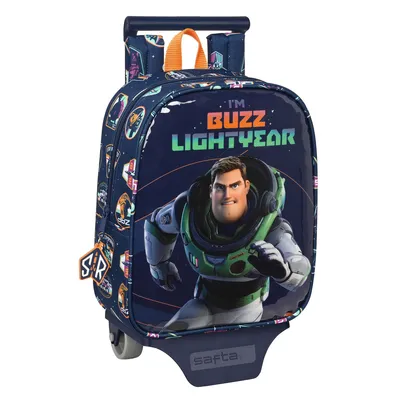 Produktbild von Schulrucksack mit Rädern Buzz Lightyear Marineblau (22 x 27 x 10 cm)