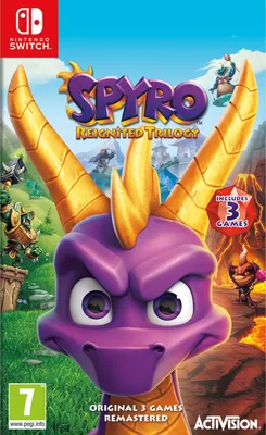Obrázok produktu pre Activision Spyro Reignited Trilogy, Switch, Nintendo Switch, E10 + (starší 10 rokov)