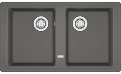 Zdjęcie produktu dla FRANKE - Zlewozmywak wbudowywany Basis BFG 620-34-34 Kamienny szary