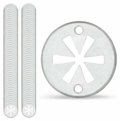 Produktbild von 100 Klemmscheiben Hitzeschutzblech Befestigung Clips für Audi Seat Skoda VW Ford