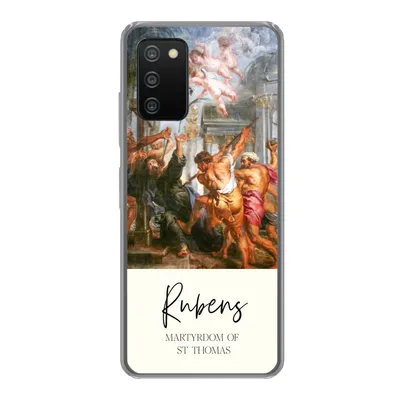 Produktbild von MuchoWow® Handyhülle Schutzhülle Hülle für Samsung Galaxy A03s Barock - Kunst - Rubens Silikon Softcase Handy Hülle - Schutz