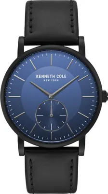 Produktbild von Kenneth Cole New York Herren-Armbanduhr Analog Quarz Leder KC50066004