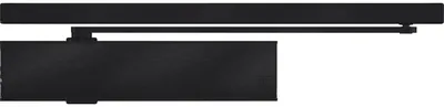 Produktbild von Eco TS 41 Türschließer mit Gleitschienen, EN 1-4 universal, ohne Feststellung, Gleitschienentürschließer stufenlos einstellbar, 1-flügelig bis 1100 mm, schwarz