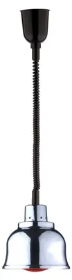 Buffetlampe Infrarot Chrom 250 W E27 höhenverstellbar 85-185 cm