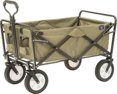 Image de Chariot de jardin pliable avec poignée