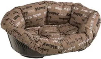 Produktbild von hunde- und Katzenkorb mit Kissen 64 cm beige
