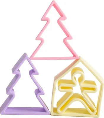 Produktbild von Dena Silikon Spielset Pastell Kind Haus Baum Set Lernspielzeug