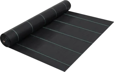 Immagine prodotto di vidaXL Film diserbante nero 2x50 m PP
