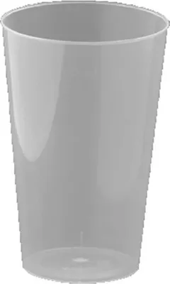 Produktbild von 500 Mehrweg Light Trinkglas 400 ml Polypropylen