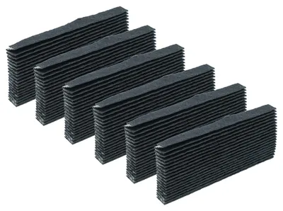 Produktbild von vhbw 6x Filter Ersatz für Zanussi 2420478063 für Kühlschrank - Aktivkohlefilter