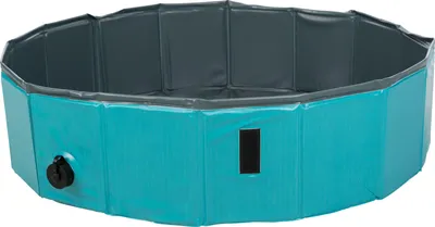 Produktbild von TRIXIE Hundepool - petrol/grau - ø 120 × 30 cm