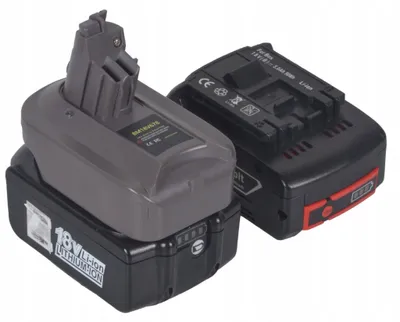 Produktbild von Rosfix Adapter für Akkustaubsauger – Adapter für Dyson V6/V7/V8 Staubsauger | Kompatibel mit Bosch Akkus | Hohe Qualität, Schutz vor