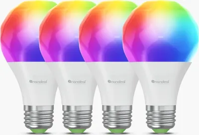 Obrázek produktu pro Nanoleaf N7501B02-4A60E, Chytrá žárovka, Wi-Fi/Bluetooth, Bílá, 802.11b, 802.11g, Wi-Fi 4 (802.11n), E26/E27, A19