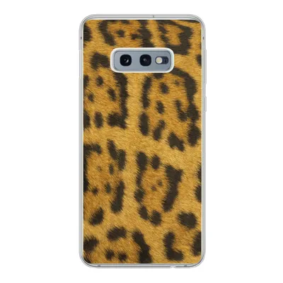 Produktbild von MuchoWow® Handyhülle Schutzhülle Hülle für Samsung Galaxy S10e Leopardenfell Silikon Softcase Handy Hülle - Handy