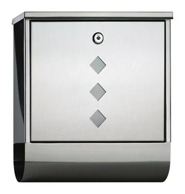 Produktbild von Burg Wächter Briefkasten Square 6200 NI mit Zeitungsfach