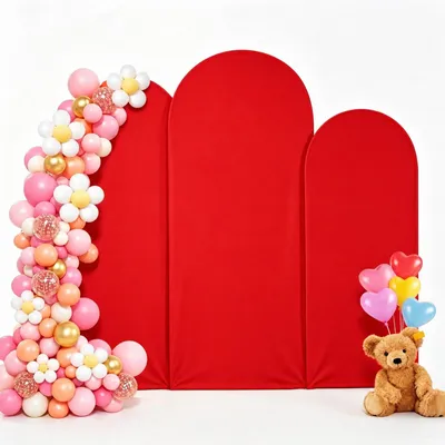 Immagine prodotto di Solidchoice - Sfondo ad arco a doppio lato per matrimoni e feste