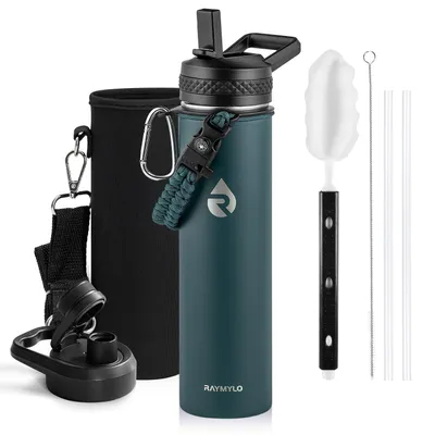 Isolierflasche 710 ml, Edelstahl, 24h kalt, 12h warm, auslaufsicher