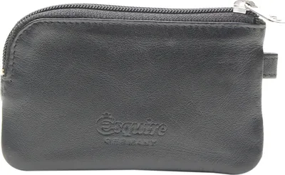 Immagine prodotto di Esquire Pelle caso chiave Logo Key Case with Zip Black nero