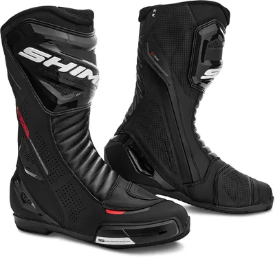 Produktbild von SHIMA RX-3 Motorrad Stiefel, schwarz/rot, 42