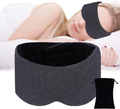 Produktbild von Famanu Schlafmaske für optimalen Komfort und Lichtblockierung - Ideal für Reisen und Alltag