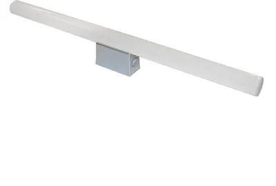 Productafbeelding van LED-lijnstropverlichting, set, zilver, 8W = 60W, 800 lumen, warm wit, 2700K, S14d, 1 fitting, 50 cm