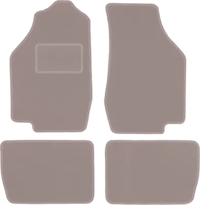 Produktbild von Velours-Autoteppiche für: Honda Civic III Hatchback (1983-1987) Beige