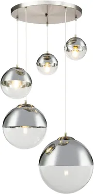 Produktbild von Lindby 4018145 Hängeleuchte RAVENA Pendelleuchte 5-flammig Lampe