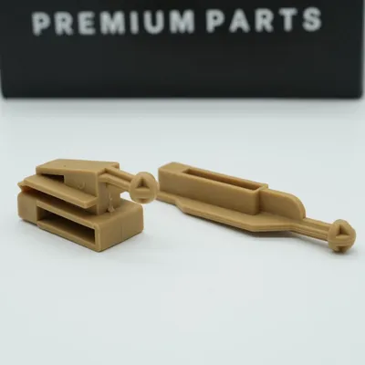 Productafbeelding van 1 set koplampreflectoren voor faceliftmodel, geschikt voor BMW 5-serie E39, onderdeelnummer 63120027924, modeljaren 2000-2003
