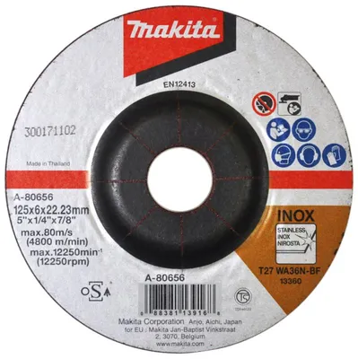 Produktbild von Makita Schruppscheibe 125x6x22,23mm für Metal Profi Fächerschleif