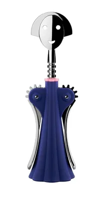 Image de Alessi Tire-Bouchon Anna G. - AM01 DAZ - bleu foncé - de Alessandro Mendini
