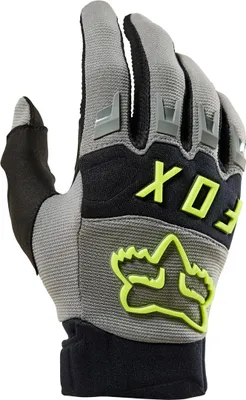 Image de FOX Dirtpaw Gants Motocross, gris/jaune, 3XL