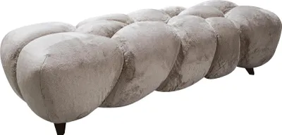 Produktbild von PTMD - Bank Nubibus - Beige - 160x60x41cm