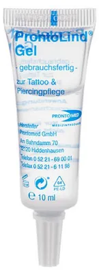 Zdjęcie produktu dla ProntoLind Piercing and Tattoo Gel, żel 10 ml