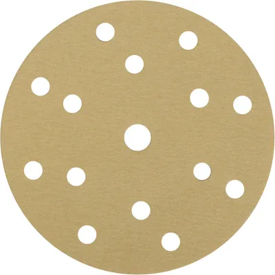 Schleifscheiben 150 mm, Klett, Körnung 320, 15 Löcher, 100 Stück