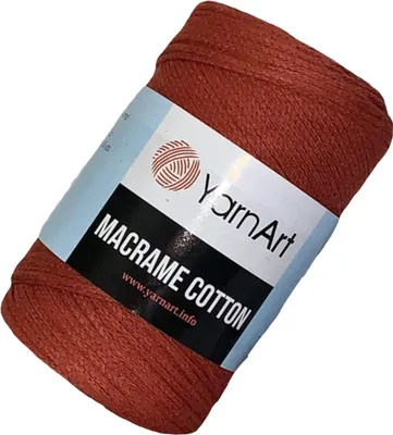 Zdjęcie produktu dla Sznurek YarnArt Macrame Bawełna 3mm 785 / rdza