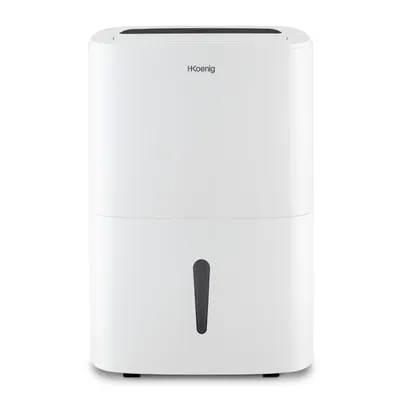 Obrázek produktu pro Přenosný odvlhčovač vzduchu H.Koenig DSH520, 20 l/den, dálkové ovládání, 24hodinový časovač, pro místnosti do 25 m², nádržka 5 l, tichý, 400 W