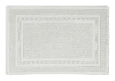 Produktbild von Rhomtuft Badteppich Gala eckig 70 x 120 cm  Farbe  perlgrau