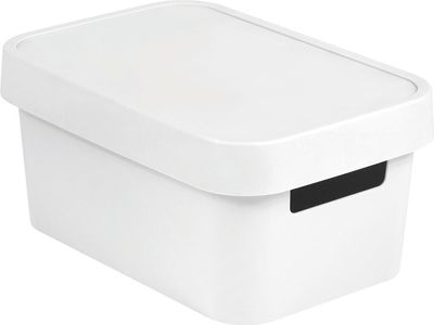 Nádoba úložný box úložná nádoba INFINITY RECYCLED s vekom 4,5 l HOMLA