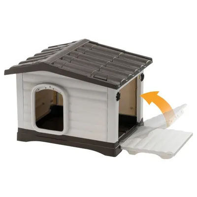 Obrázok produktu pre Ferplast Dogvilla 60 búda pre psov 58x48x44 cm Sivá