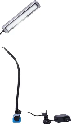 Zdjęcie produktu dla Lampa robocza LED, regulowana gęsia szyja, wodoodporność IP67, zimna biel, 10 W