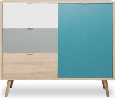 Produktbild von Finori Cuba 1 Kommode/Tricolor/Holzwerkstoff