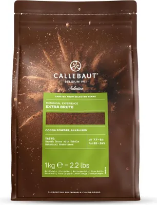 Produktbild von Barry Callebaut Kakaopulver alkalisiert Botanical Extra Brute 1kg