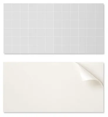 Imagen del producto de Paneles de vinilo autoadhesivos decorativos para pared, de 100 x 50 cm, con un diseño de baldosas uniforme
