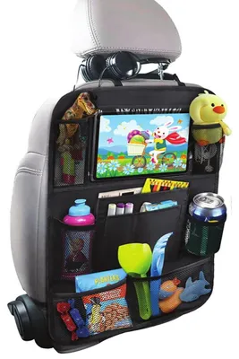 Obrázek produktu pro Organizér do auta, pro zadní sedadlo, 9 kapes, voděodolný, nylon, 1 kus