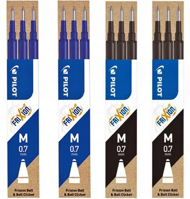 Produktbild von Pilot Frixion Nachfüllminen 0,7mm 12 Stück Blau/Schwarz