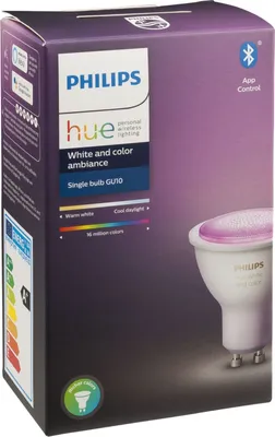 Produktbild von Philips Hue Color Ambiance GU10 Bluetooth