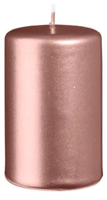 Produktbild von Stumpenkerzen Metallic Silk 80 x Ø 50 mm, 12 Stück