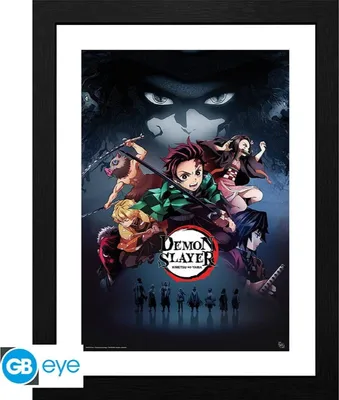 Produktbild von DEMON SLAYER - Framed print - Slayers