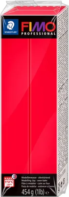 Produktbild von FIMO Mod.masse Fimo prof 454g rot