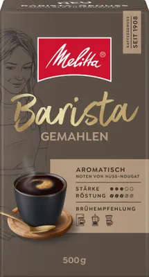 Produktbild von Melitta Barista Filter-Kaffee gemahlen, für Filterkaffeemaschinen, im Set